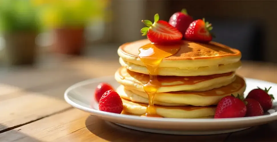 دستور تهیه پنکیک پفکی ساده